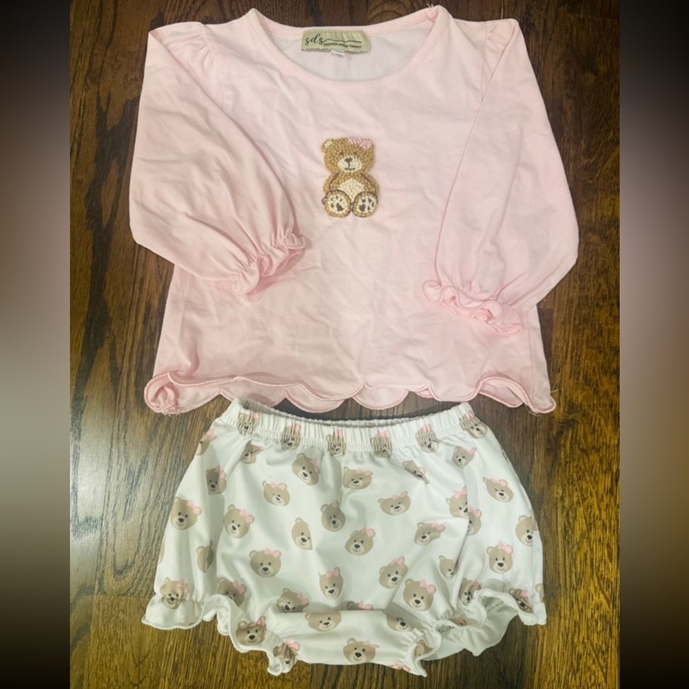 SDS Teddy Bear Diaper Set